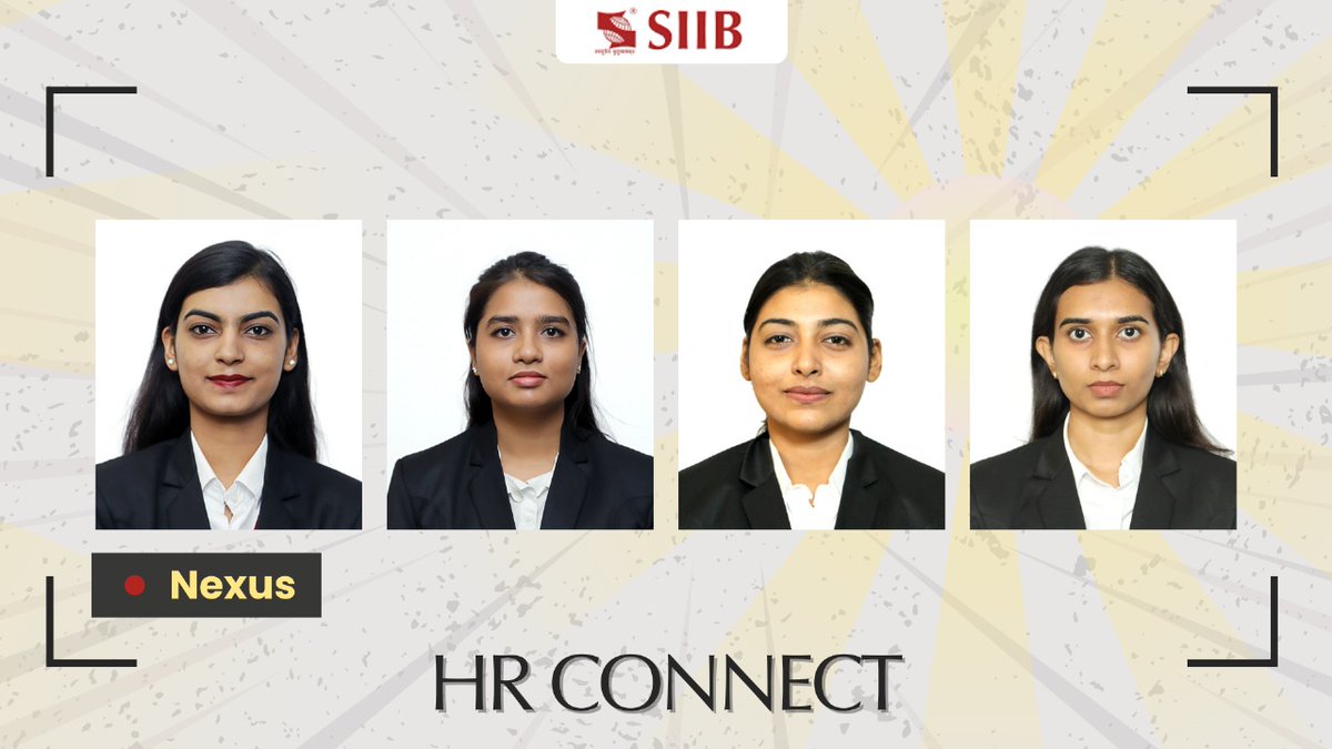 SIIBTweets's tweet photo. | HR Connect 2023-25 |
Bridging academics and industry, HR Connect at SIIB fosters growth, learning, and leadership under exceptional guidance and dynamic leadership.
#Symbiosis #HRConnect #MBA #SIIB #Pune #Nexus25 https://t.co/OkF7b6Kdk3