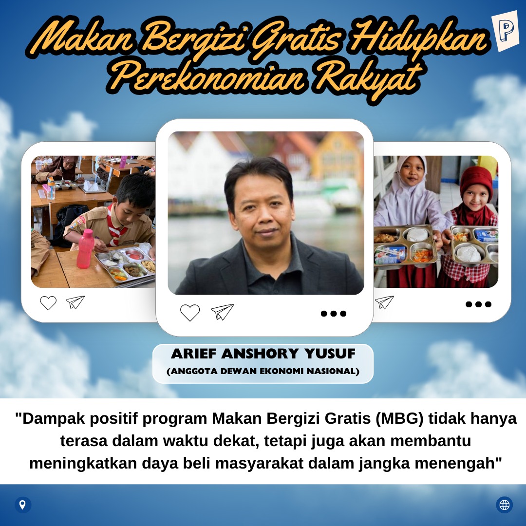 dicky_novera's tweet photo. 🎥 "Program MBG: Makan Bergizi, Masa Depan Cerah!"
🥗✨ Dampaknya luar biasa!

🌟 Ayo dukung terus program seperti ini untuk Indonesia yang lebih sehat dan sejahtera!
#PemerataanEkonomi 
#MakanBergiziGratis
#MBGIndonesia
#KetahananEkonomi https://t.co/M6dV8antKT
