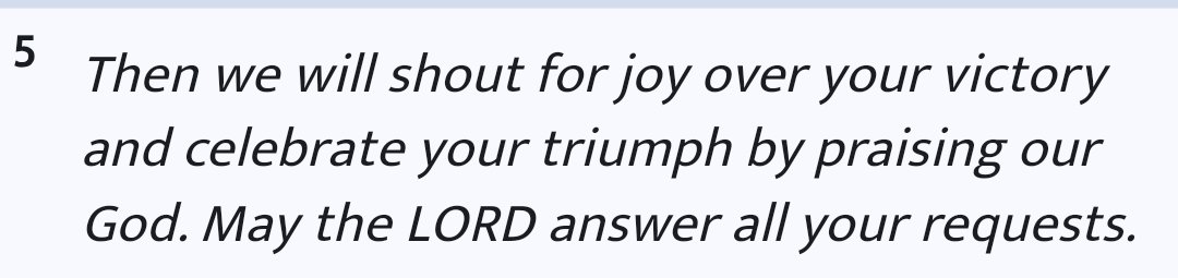 Psalms20:5