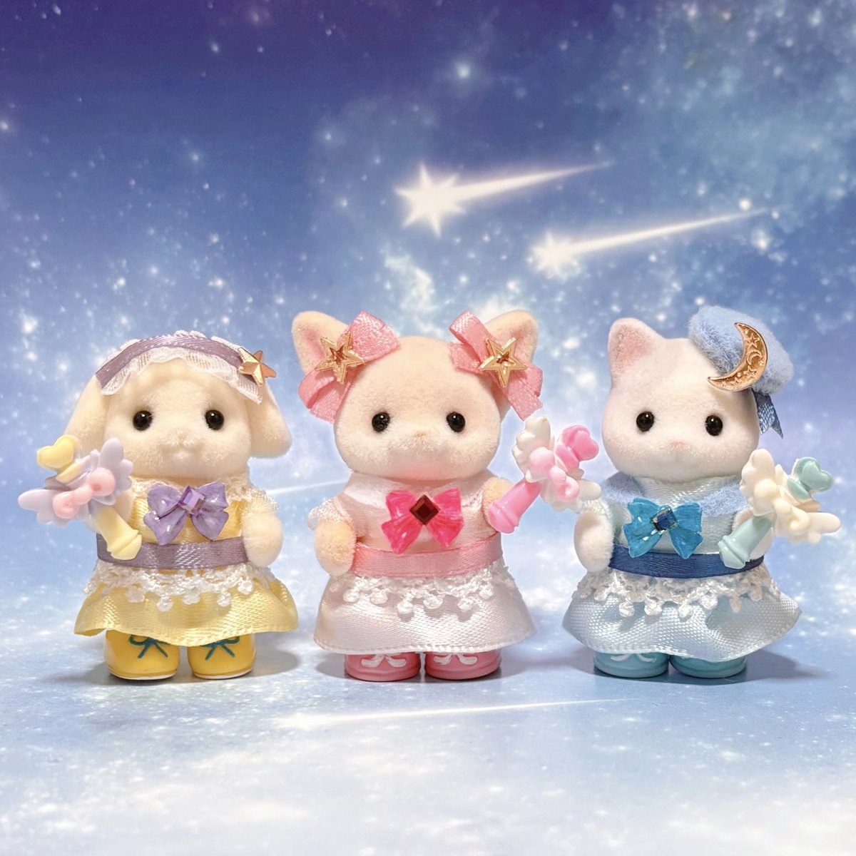 魔法少女に変身✨

#シルバニアファミリー #キャンドゥ