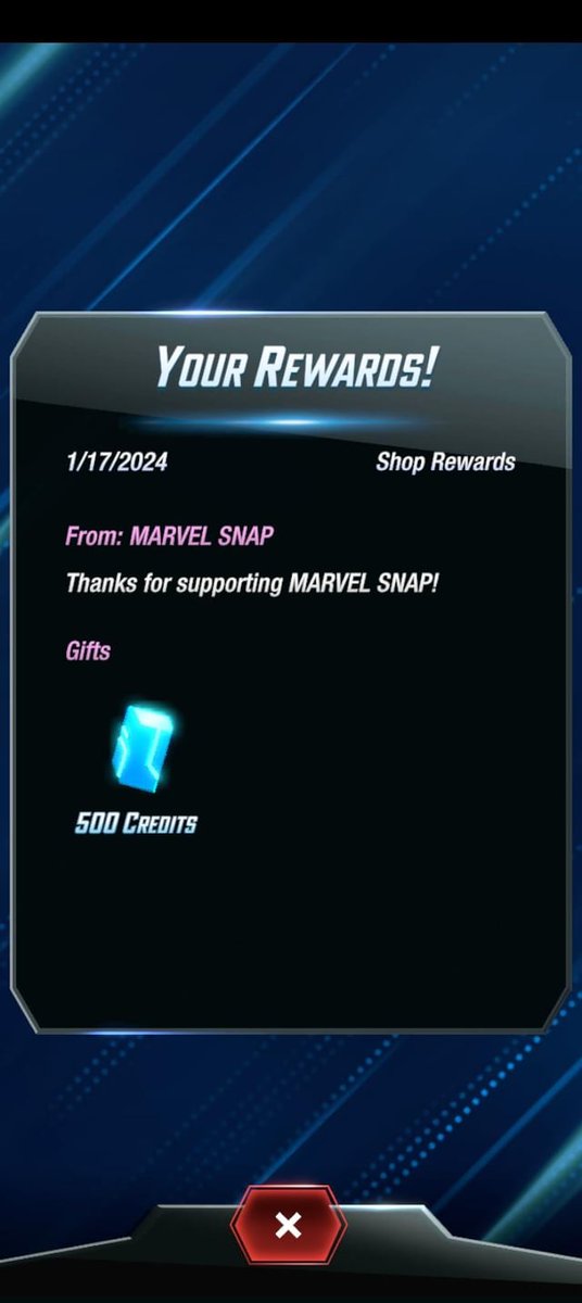noah_comic's tweet photo. Marvel snap compensation after being offline for three months #Marvel #snap #tiktokban #marvelSnap https://t.co/5U3kE40Bzj