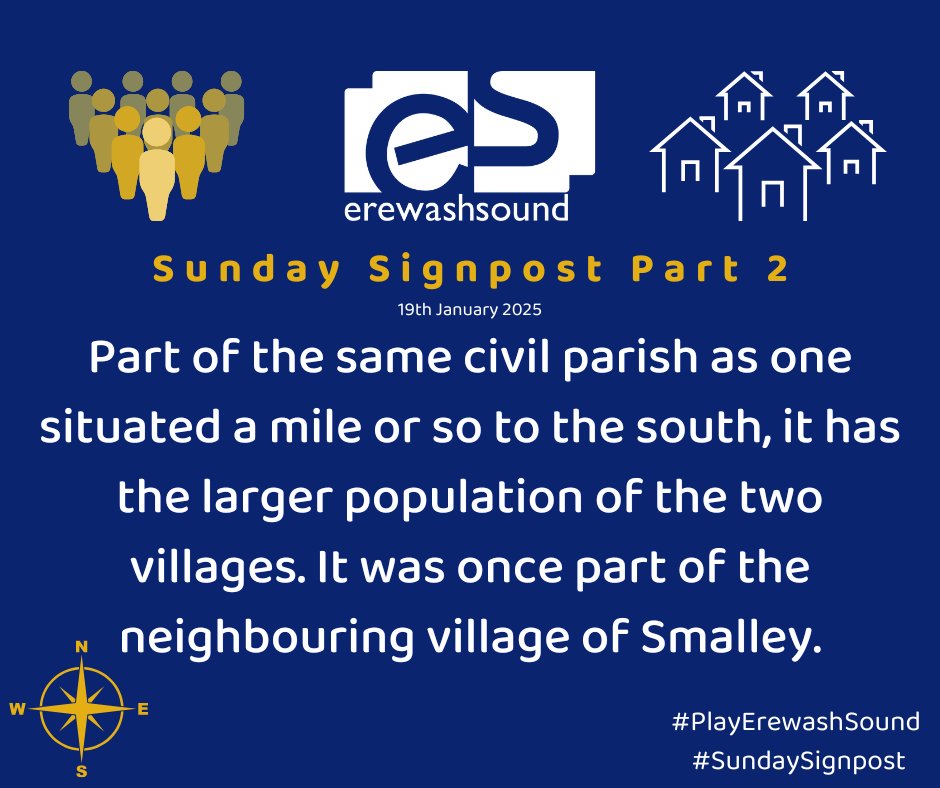 erewashsound's tweet photo. The first clues probably help you narrow it down - or do they? Some more clues might help and here they are, ahead of a third and final set around 10:50am. Don't forget to DM us with your answer!
▶️ #PlayErewashSound #SundaySignpost https://t.co/q7Q4yLgsLu
