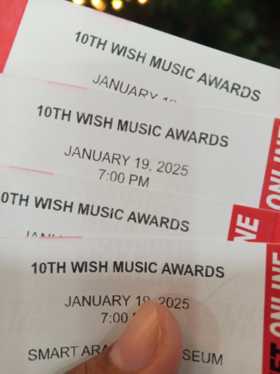 huhu here I come!! sino pa need #SB19 
#10thWishMusicAwards
