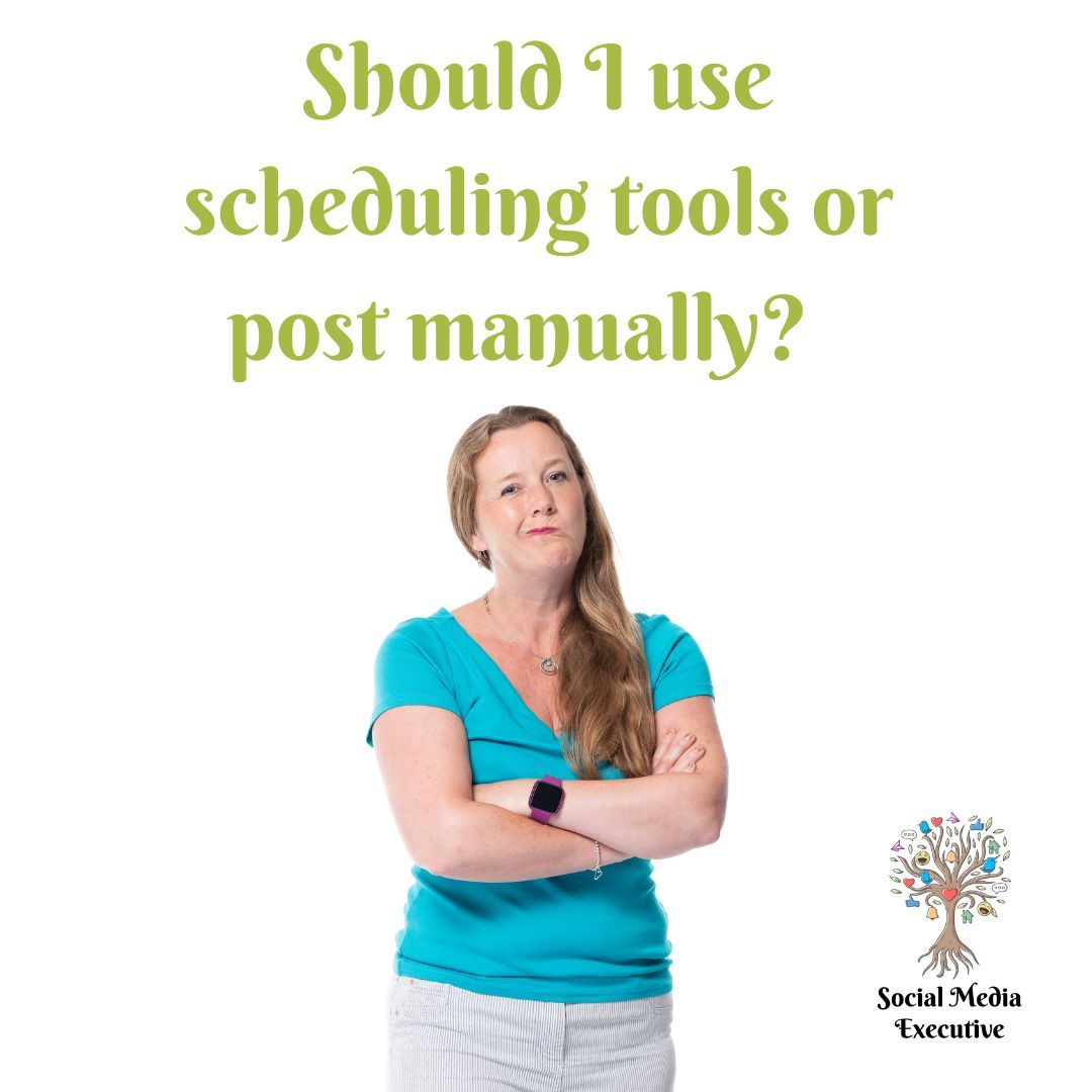 BecsBate's tweet image. Should you use scheduling tools or post manually on social media?
Join me live on LinkedIn on Monday 12:30pm
I’ll explore the various tools for scheduling and talk about the pros and cons of scheduling content.
#SchedulingTools #SchedulingToolsForSocialMedia