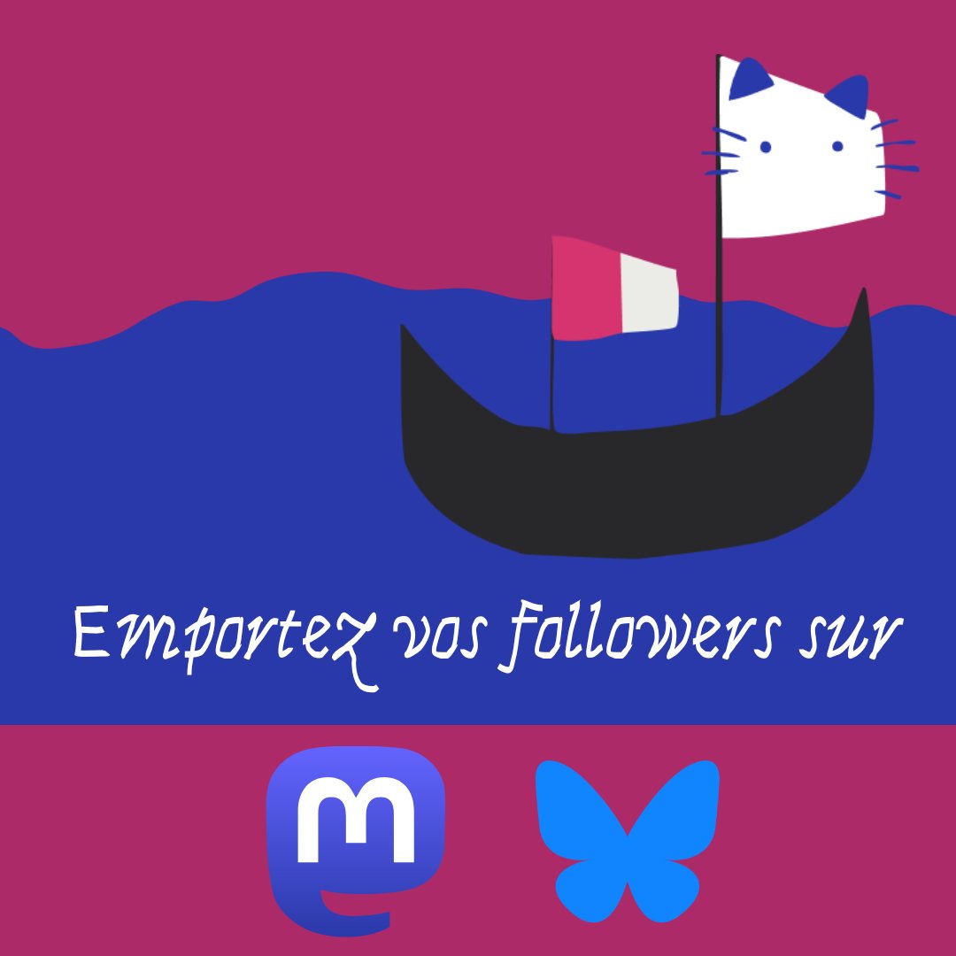 🚛 C'est dimanche! Le bon jour pour faire ses cartons! Sauvegardons collectivement nos communautés pour les retrouver sur #BlueSky ou #Mastodon. Notre outil le permet en 5 minutes: app.helloquitx.com #HelloQuitteX Gratuit, anonyme, pédagogique.