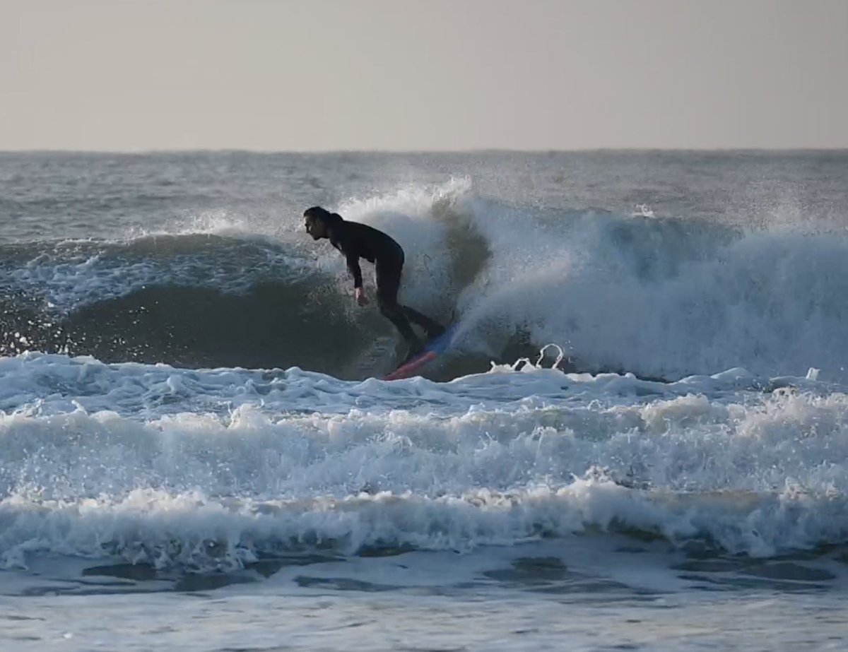 WoolacombeSurf's tweet photo. Soft-top shenanigans in the winters sun 🌅 cutting some shapes and sliding around on the 7’2” 💙🏄♂️🌊 #woolacombe #surf #january #sunset #winterwaves #foamboard #surfing #surfschool #surfcoach #woolacombebay #woolacombebeach #surfcentre #embrace #lovetheocean #atlanticocean https://t.co/IN1ePwTJpj