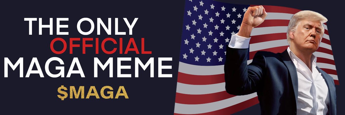 THE OFFICIAL MAGA

$MAGA
MAKE AMERICA GREAT AGAIN 
FOR MR.TRUMP 
FOR AMERICA

CA: GyxNkSAs4rxR4NinQXUJVs8s8iNtpvzuuAXfDuGapump

x.com/MAGA_OFFICIAL_
t.me/MAGA_OFFICIALC…