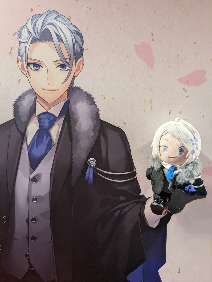 山姥切長義（祝装の姿）の 手のひらに乗る わんぱくやまんばぎりちょう