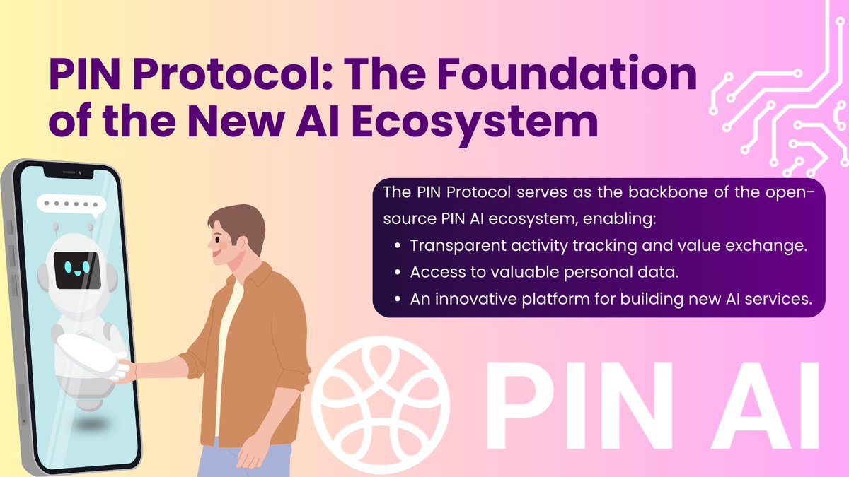 hriaznovden's tweet photo. Revolutionizing #AI with @PINAI_IO Protocol
Imagine an ecosystem where personal AI is fully yours—private, secure, and tailored to your needs.
#DecentralizedAI #PINProtocol #Web3AI
PIN Protocol is here to redefine the AI landscape, making it decentralised and user-centric. Let’s break it down! 👇