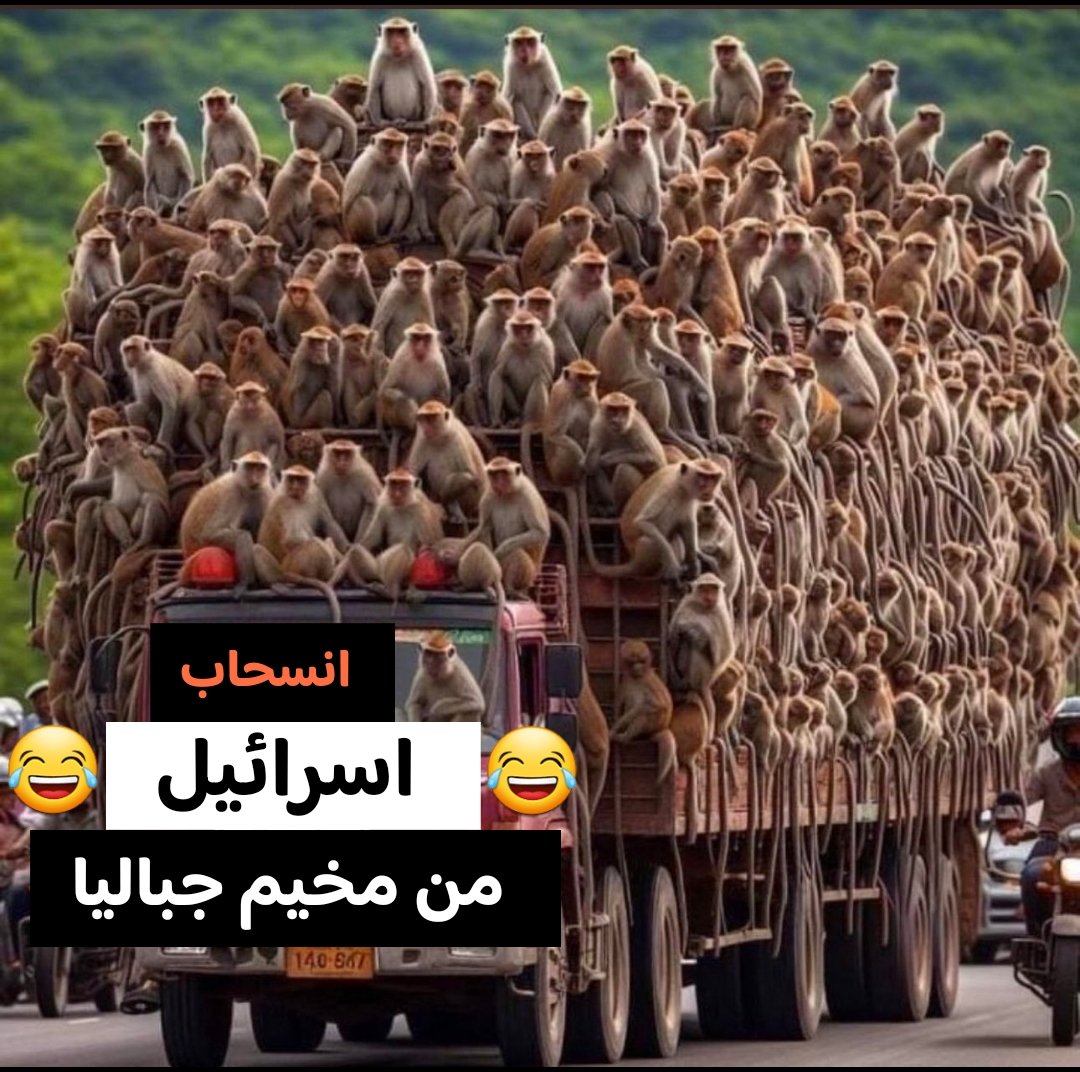 انسحاب الجيش الاسرائيلي من مخيم جباليا😂😂😂