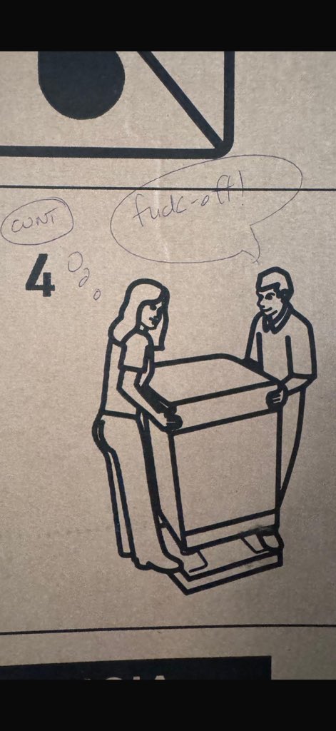 Me and my wife’s relationship when moving boxes 🤣