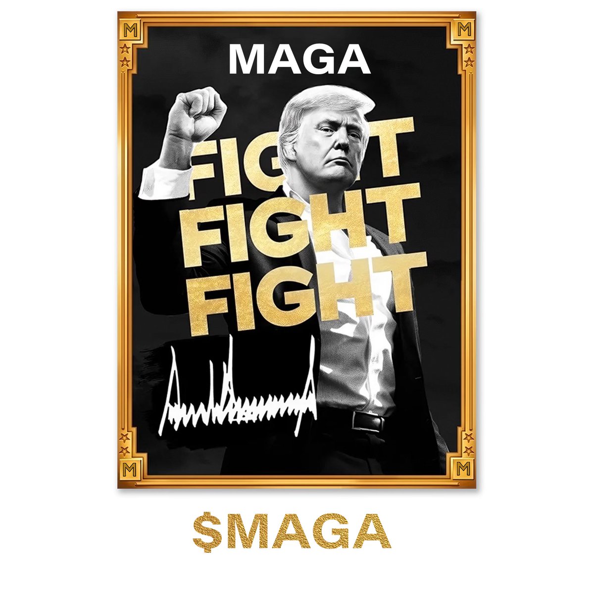 The American Dream: Stay pumping, meme harder

$MAGA
