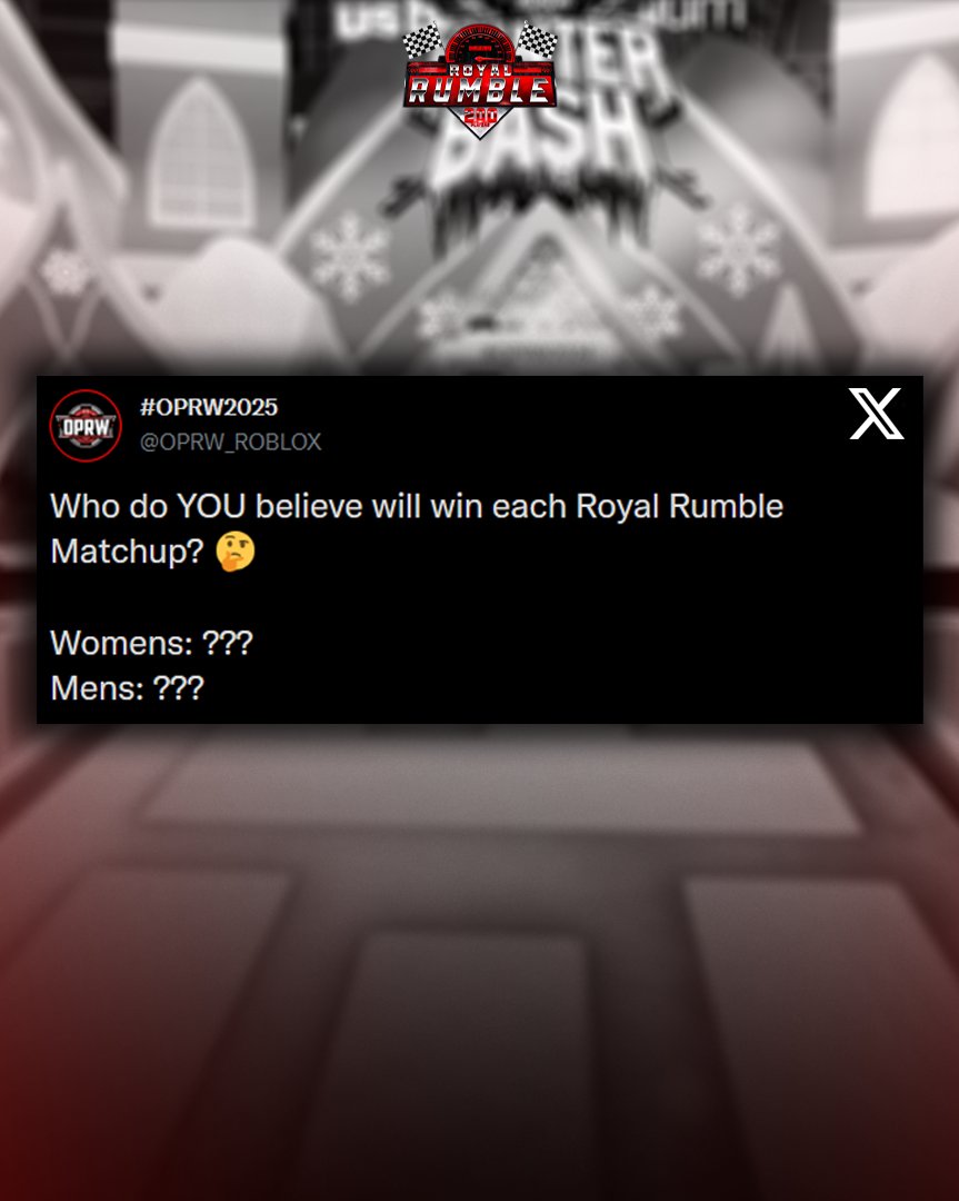 #OPRW2026 tweet media