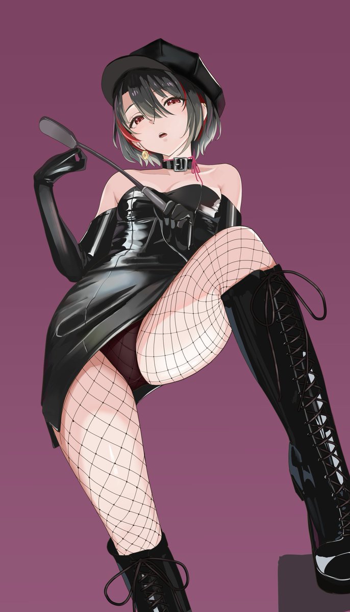 「「ほら、どうして欲しいか言ってごらん?」#月赴ゐぶき#月赴画廊 」|チカタコウイチのイラスト