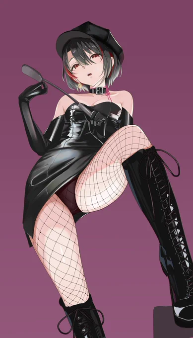 「ほら、どうして欲しいか言ってごらん?」#月赴ゐぶき#月赴画廊 
