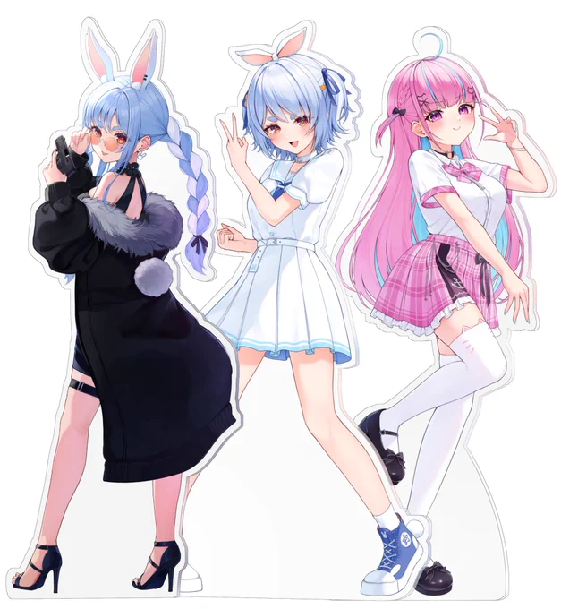 大変遅くなりましたが、#C105 で販売した◆ ぺこ &amp; マミー B2タペストリー◆ アクリルスタンド 3種通販開始しました!本もあります!是非よろしくお願いします  