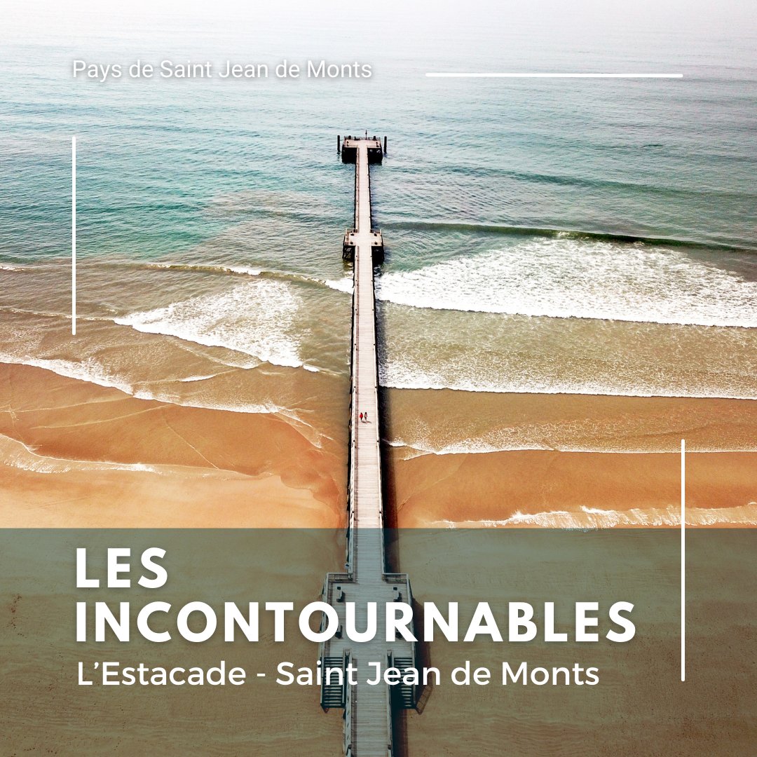 Partez à la découverte des incontournables du pays de saint jean de monts 😃📸 : l'estacade de Saint-Jean-de-Monts
.
👉
paysdesaintjeandemonts.fr/decouvrir/inco…