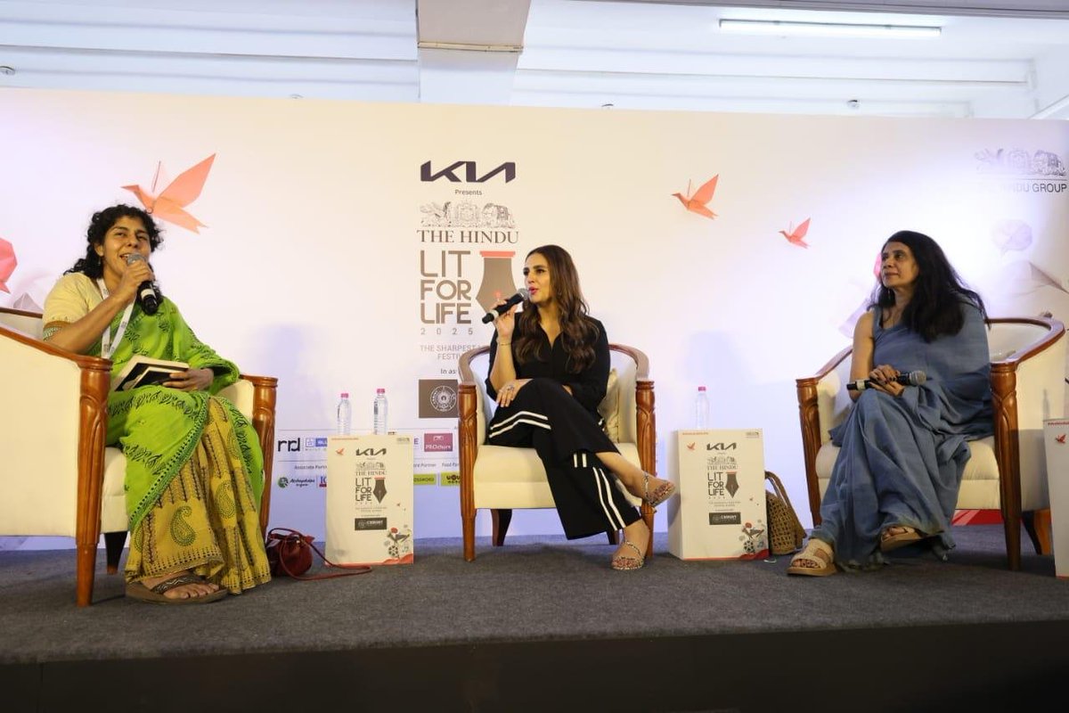 The Hindu (@the_hindu) on Twitter photo <a href="/humasqureshi/">Huma Qureshi</a> <a href="/shinieantony/">Shinie Antony</a> #thehindulitforlife | "Being single is a superpower, being childless a super power, and ageing is also a super power," says <a href="/shinieantony/">Shinie Antony</a>. <a href="/humasqureshi/">Huma Qureshi</a> <a href="/shinieantony/">Shinie Antony</a> #thehindulitforlife | "Being single is a superpower, being childless a super power, and ageing is also a super power," says <a href="/shinieantony/">Shinie Antony</a>.