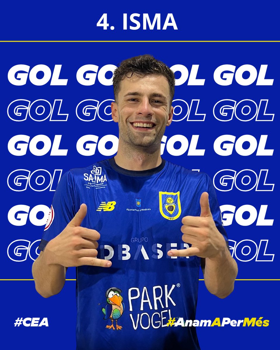 NO DIGUIS GOL, MILLOR HAS DE DIR ISMA ESTÉVEZ

#AnamAPerMes #CEA