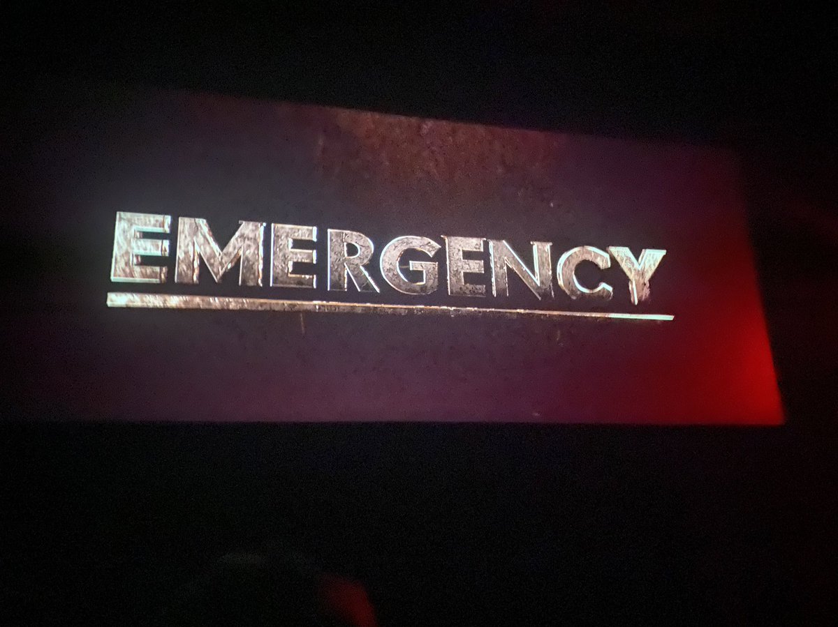 It’s time to watch #Emergency 🎥🍿