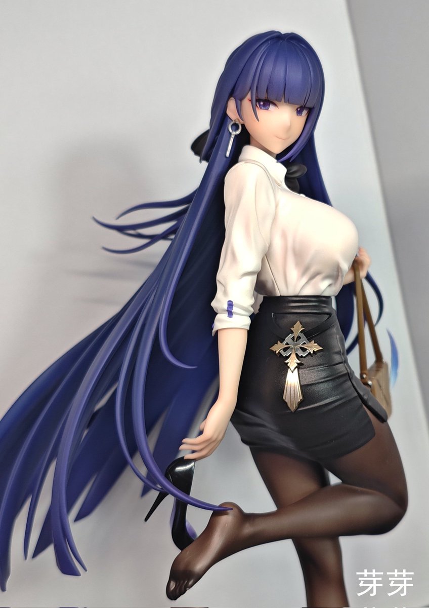 aya_ya2233's tweet image. WF2025冬 （1-25-01）
雷电芽衣 OL 1/7GK（售卖情报公开）
终于涂好了|･ω･｀)似乎在WF前赶工已经是传统了

原型：芽芽
涂装：芽芽
售价：20000日元

摊位号是1-25-01 标家模型坊
现场会有色样展示和少量现货售卖！
后续会公布其他参展色样！
#HonkaiImpact3rd
#崩坏3rd
#崩壊3rd
#RaidenMei
#WF2025