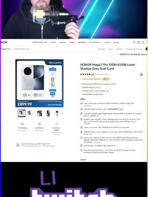 CliveAdventures's tweet image. New TikTok Content: Have you purchased the honour Magic 7 Pro? Could you test something for me? Please comment below. 👇 #honormagic7pro #honorphone #canyouhelp #irlstreaming #testforme #phones #honorphotography tiktok.com/@clivesadventu…

#TikTok #Videoclip #fyp #smallstreamers
#…