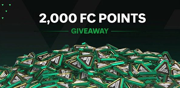 Beastlyeafc's tweet image. 🎁 Giveaway of 2,000 FC Points for FC Mobile 🎁

To enter 👇

- Follow @Beastlyeafc
- Like &amp;amp; Repost ❤️🔁
-Subscribe to @VishyFCYT
Link👉
youtu.be/ZSiWNOWkCQ0?fe…

Winner will be Announced on 26th January, good luck Everyone! 🤞

*Comment below done after completing requirements*
