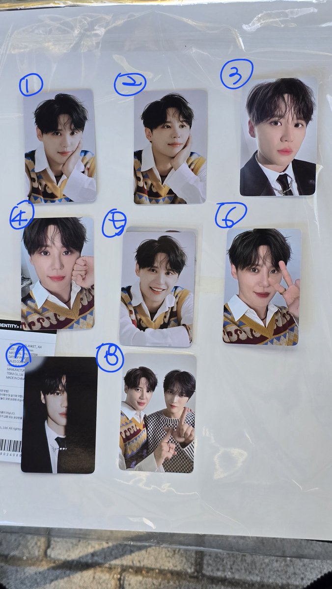 제엑콘 포카 교환 구합니다!!
Jx콘서트 md
콘서트 양일 교환 가능하고 반택/끼택 다 가능해요!!

저 1
🥥 4, 5

<a href="/XIA_market/">XIA장터봇</a> RT감사합니다💕
장터봇님 빼고 멘션주세요!!