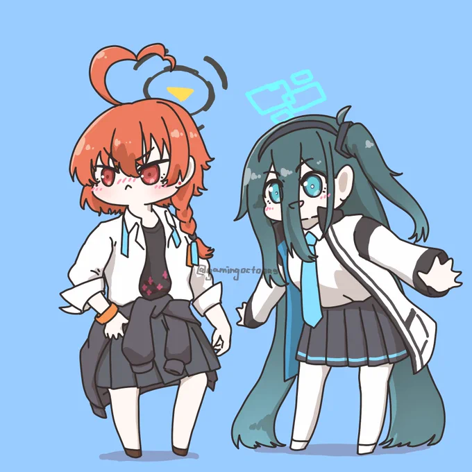 新しい装備ですね!!#ブルアカ 