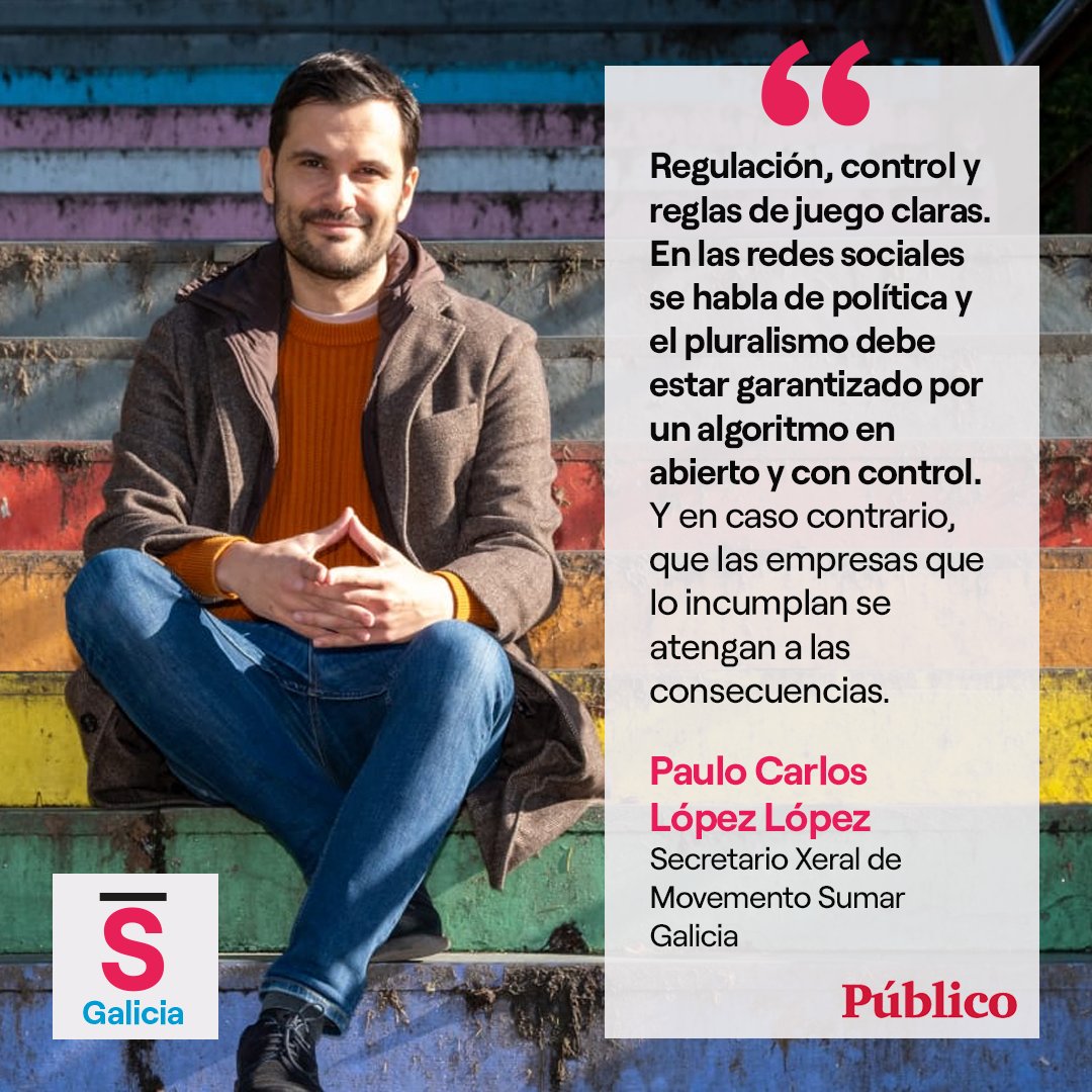 sumargalicia's tweet photo. 🗞️ Deixámosvos a tribuna do noso secretario xeral, @paulo_carlosl en Público.

💬 “¿Qué pasaría si Europa cierra X?”

https://t.co/DwkBLcqqRg https://t.co/SbBgjAVPji