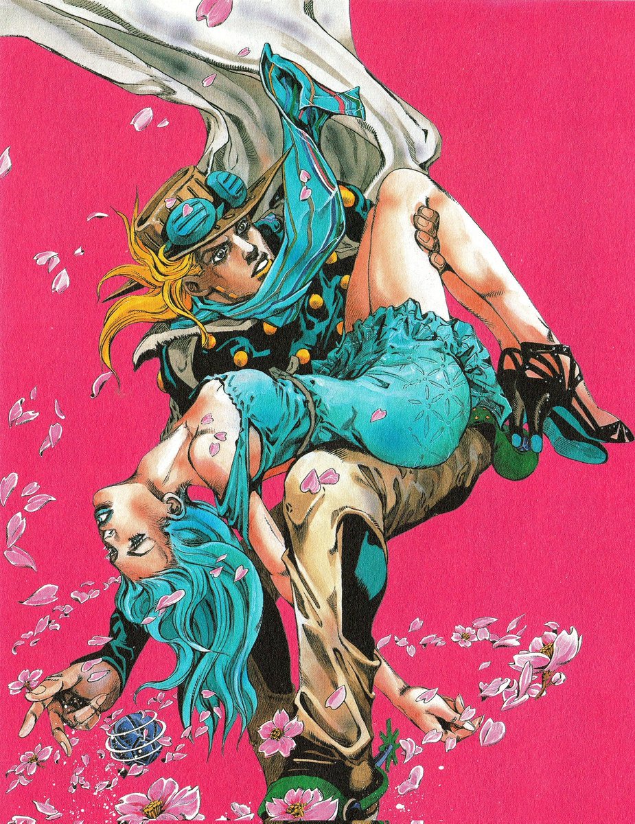 Melas_jjba's tweet photo. Le tout premier chapitre de la partie 7 de JJBA : Steel Ball Run, venait de sortir il y a 21 aujourd'hui 

Juste merci pour tout. https://t.co/5vIjOrQP9f