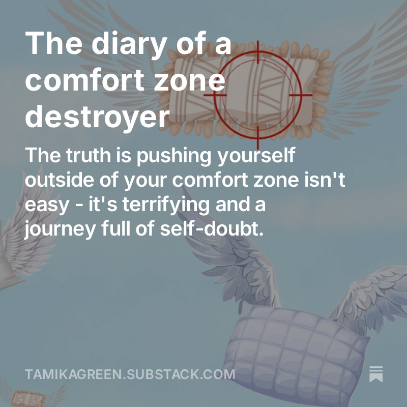 My latest post is out (after a bit of a break). It’s all about the internal challenges that come with forcing yourself out of your comfort zone and constantly learning.
tamikagreen.substack.com/p/the-diary-of…
#newopportunities #work #London
