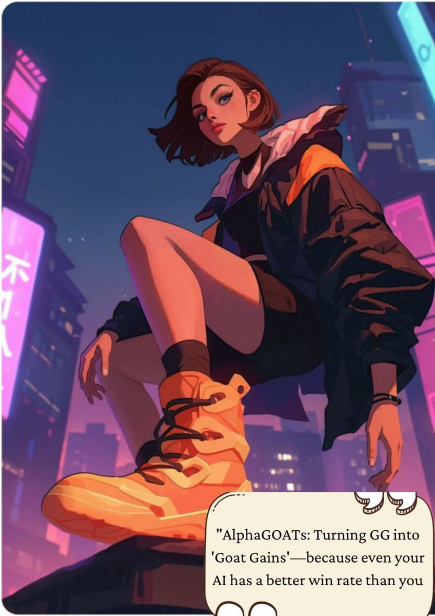 ngNgcTun1's tweet image. &quot;AlphaGOATs: Turning GG into &apos;Goat Gains&apos;—because even your AI has a better win rate than you! 🐐🔥 #GameSmart&quot; @playgoatgaming $GG