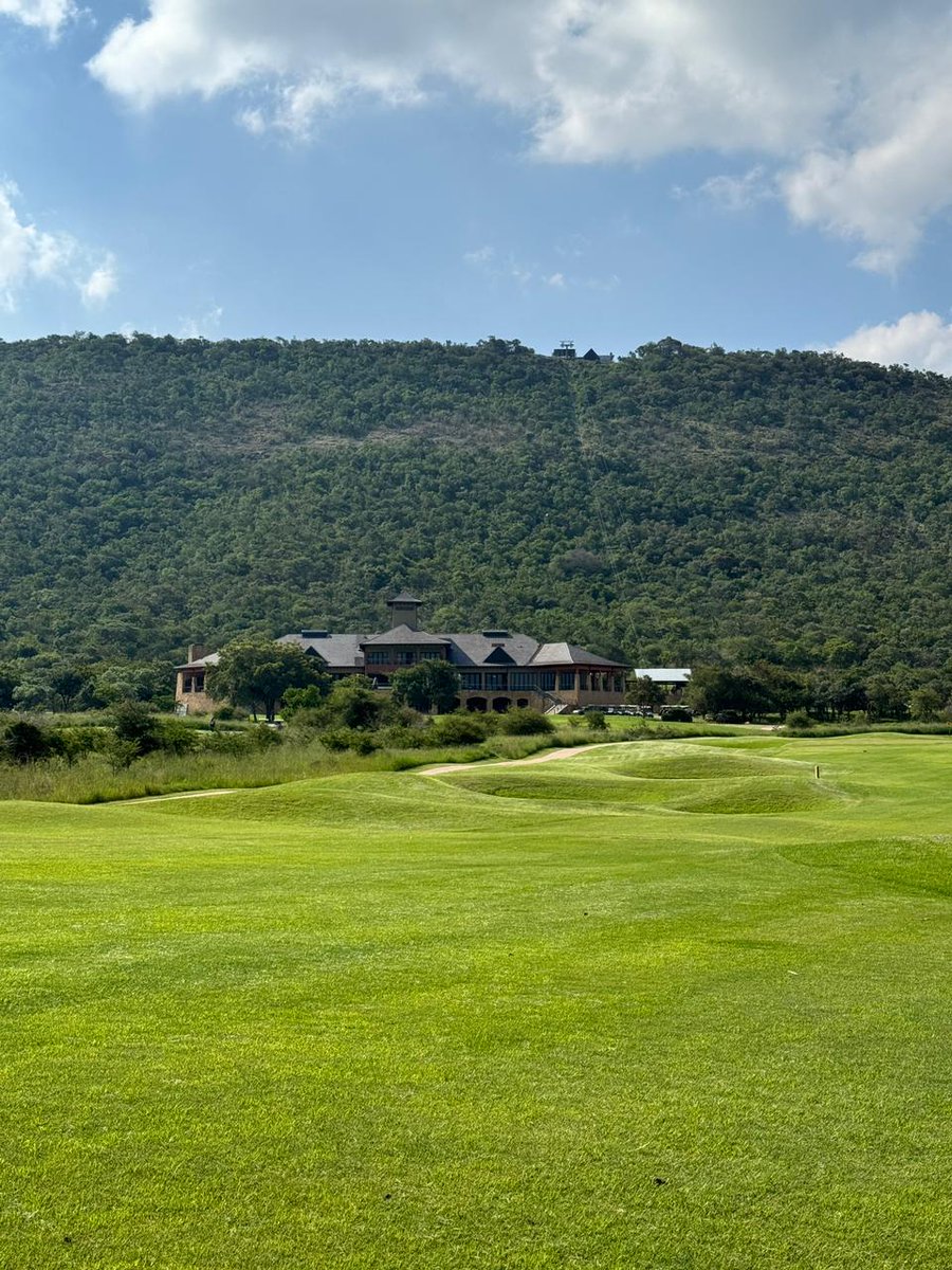 sontondlovu's tweet photo. The rains in Limpopo were relentless in the past weeks, and the golf course at @EuphoriaGolfEst was closed! But the sun’s back, the course is playable, and I even picked some Marula fruits along the way. What a bonus! Yipeee!! 🏌️♀️☀️ #GolfAddicts #EuphoriaGolfEstate #GoLimpopo https://t.co/bm5cRV3YM6