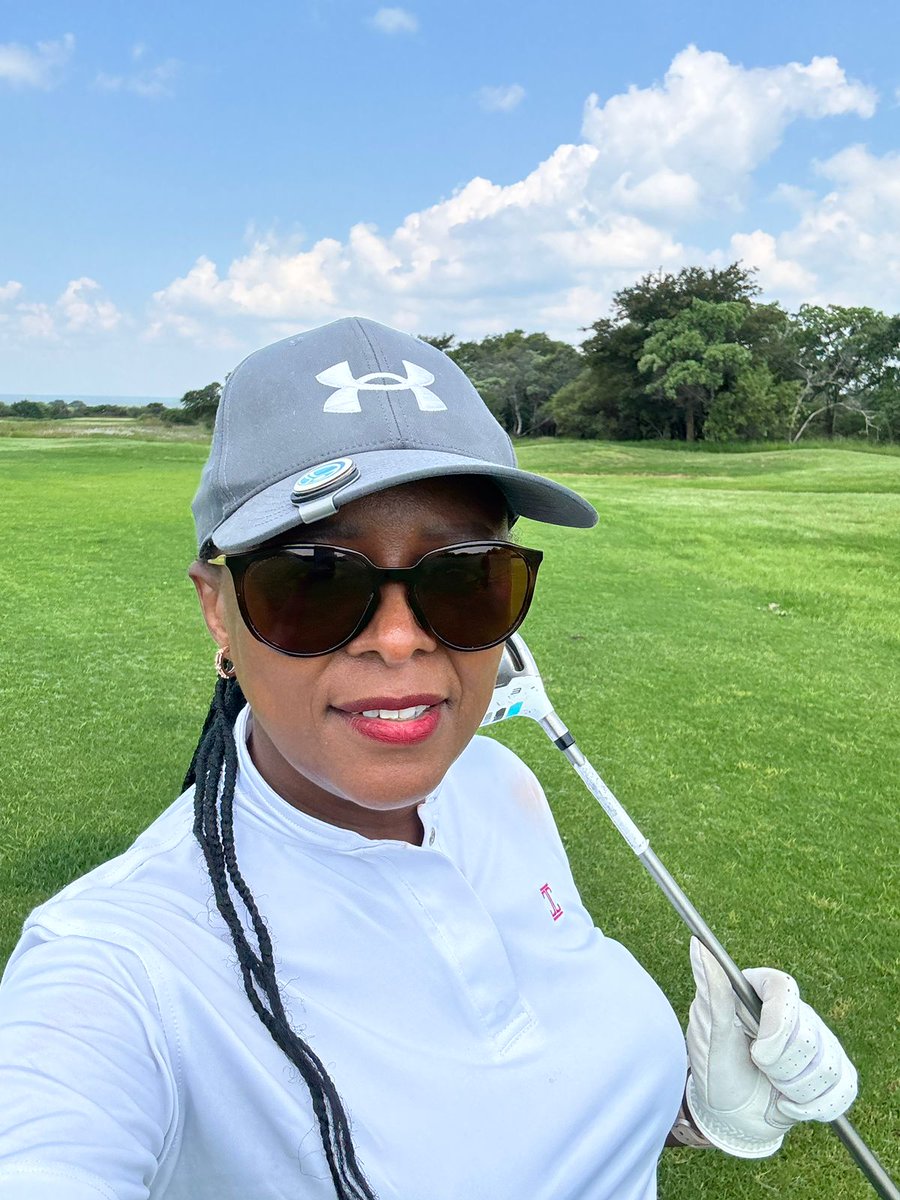 sontondlovu's tweet photo. The rains in Limpopo were relentless in the past weeks, and the golf course at @EuphoriaGolfEst was closed! But the sun’s back, the course is playable, and I even picked some Marula fruits along the way. What a bonus! Yipeee!! 🏌️♀️☀️ #GolfAddicts #EuphoriaGolfEstate #GoLimpopo https://t.co/bm5cRV3YM6