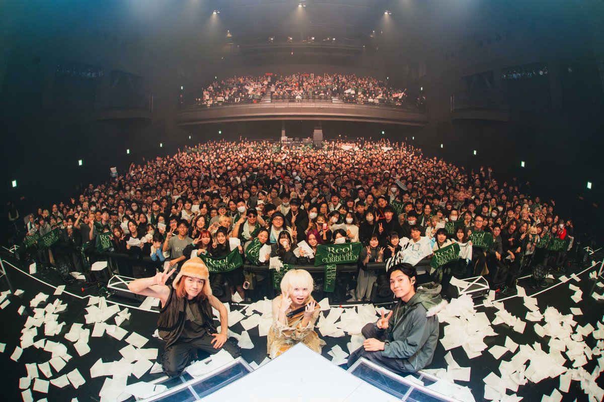 RRReol_official's tweet photo. Reol Oneman Live 2025
カルチュア・カリキュラム

at.ZEPP OSAKA BAYSIDE

2025年初のツアー本日開幕！余計なルールの存在しない学舎。音楽を分かち合うための一夜を、今年もたくさん積み重ねましょう

#カルチュア・カリキュラム https://t.co/j7rY82Cz9S