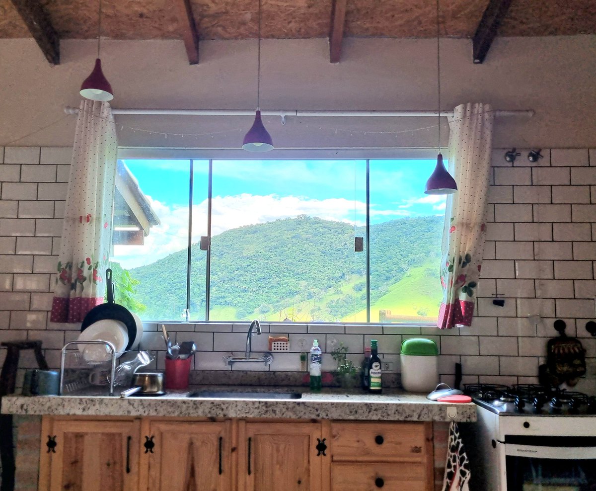 Aqui eu não reclamei de lavar a louça.
Serra da Mantiqueira - Itajubá - MG