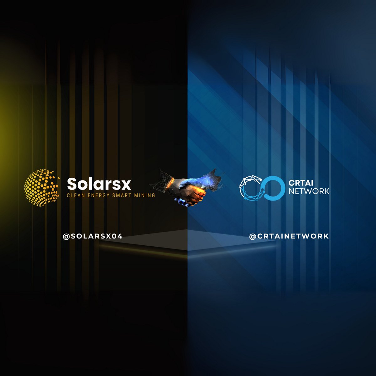 Solarsx04's tweet photo. Powering innovation together! ๐๐ฌ SolarSX x @crtainetwork unite to revolutionize science and sustainability with the power of blockchain, AI, and renewable energy. ๐โก
#DeSci #Web3 #CRTAI #SolarSX #BlockchainInnovation https://t.co/rLuMvTa6DZ