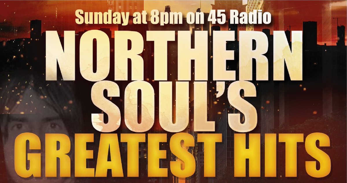 Tonight <a href="/my45radio/">45Radio</a> #northernsoul
