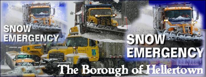 hellertownboro's tweet photo. Important Alert:  A Snow Emergency has been declared for the Borough of Hellertown effective Sunday January 19th 2025 at 12 noon - https://t.co/3WjMeRtV4v https://t.co/Sruc1zafpM