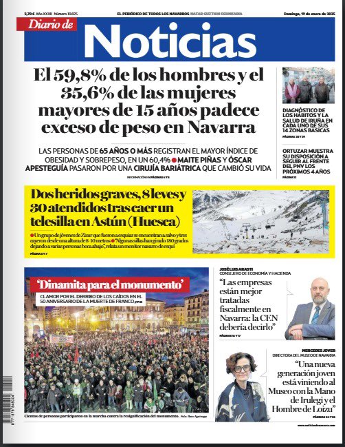 Víctor Valentí (@doctorvalenti) on Twitter photo La cirugía bariatrica trasformó sus vidas. #Obesidad. Felicidades <a href="/NoticiasNavarra/">Diario de Noticias</a> por el reportaje completo y testimonios. Sí estás considerando este paso cada historia cuenta. #Salud #Transformación <a href="/obesidadSECO/">SECO - Sociedad Española de Cirugía de la Obesidad</a> <a href="/cun_surgery/">CUN Surgery</a> <a href="/ClinicaNavarra/">Clínica Universidad de Navarra</a> La cirugía bariatrica trasformó sus vidas. #Obesidad. Felicidades <a href="/NoticiasNavarra/">Diario de Noticias</a> por el reportaje completo y testimonios. Sí estás considerando este paso cada historia cuenta. #Salud #Transformación <a href="/obesidadSECO/">SECO - Sociedad Española de Cirugía de la Obesidad</a> <a href="/cun_surgery/">CUN Surgery</a> <a href="/ClinicaNavarra/">Clínica Universidad de Navarra</a>