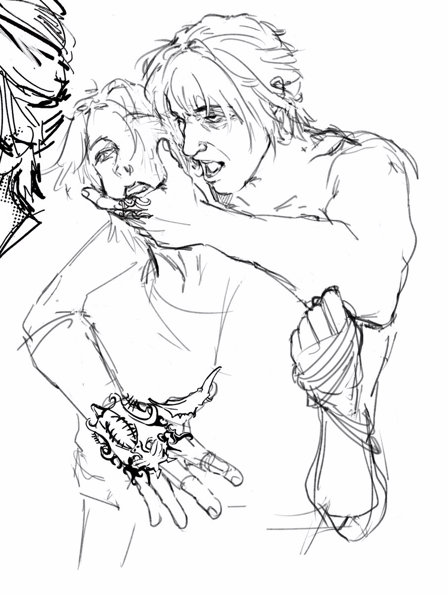 cyberhugmachine's tweet photo. I will continue drawing this man until I die😈
#BaldursGate3 #gortash https://t.co/39dTO2t91Y