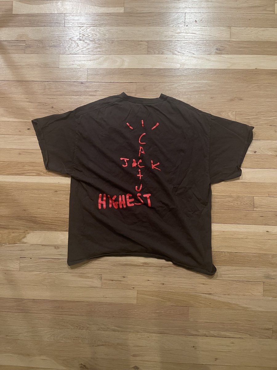 Travis Cactus Jack "Highest" Tee
Preowned Size 2XL
$40 Shipped

RP's Appreciated
DM TO PURCHASE