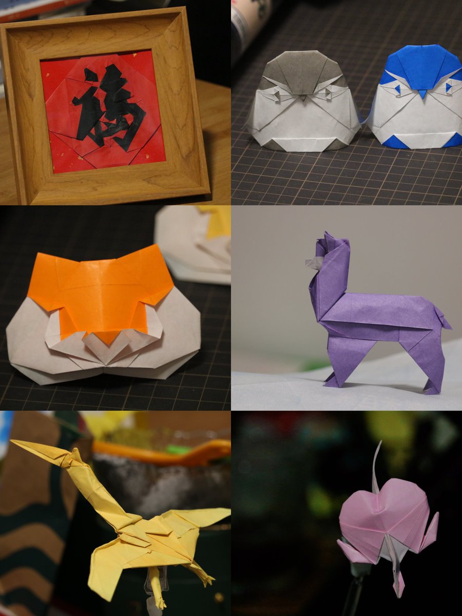 I enjoyed some folding time this weekend during our 2025 online origami event! Thanks to these talented designers:
Mi Wu - True Happiness
Meng Po - Hamster &amp; Penguin
ST - Pterodactyl
Tu Kaiming - Alpaca
Tony Wang - Bleeding Heart
More free workshops from Jan 30 - Feb 7!