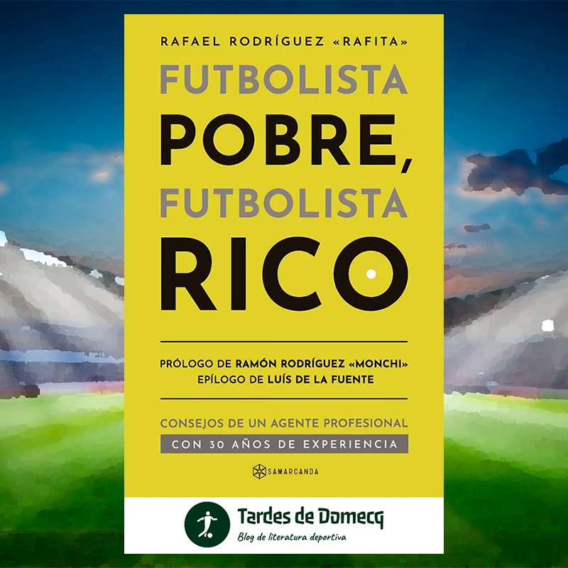 📖⚽️ | Futbolista pobre, futbolista rico | ✍️ <a href="/rafitaagente46/">Rafa RodriguezRafita</a> | 🖨️ <a href="/edsamarcanda/">Editorial Samarcanda</a> 

tardesdedomecq.blogspot.com/2025/01/futbol…

“Rafita” desmitifica la imagen idealizada del jugador y ofrece herramientas, ejemplos y consejos prácticos para enfrentar los desafíos fuera del campo.
