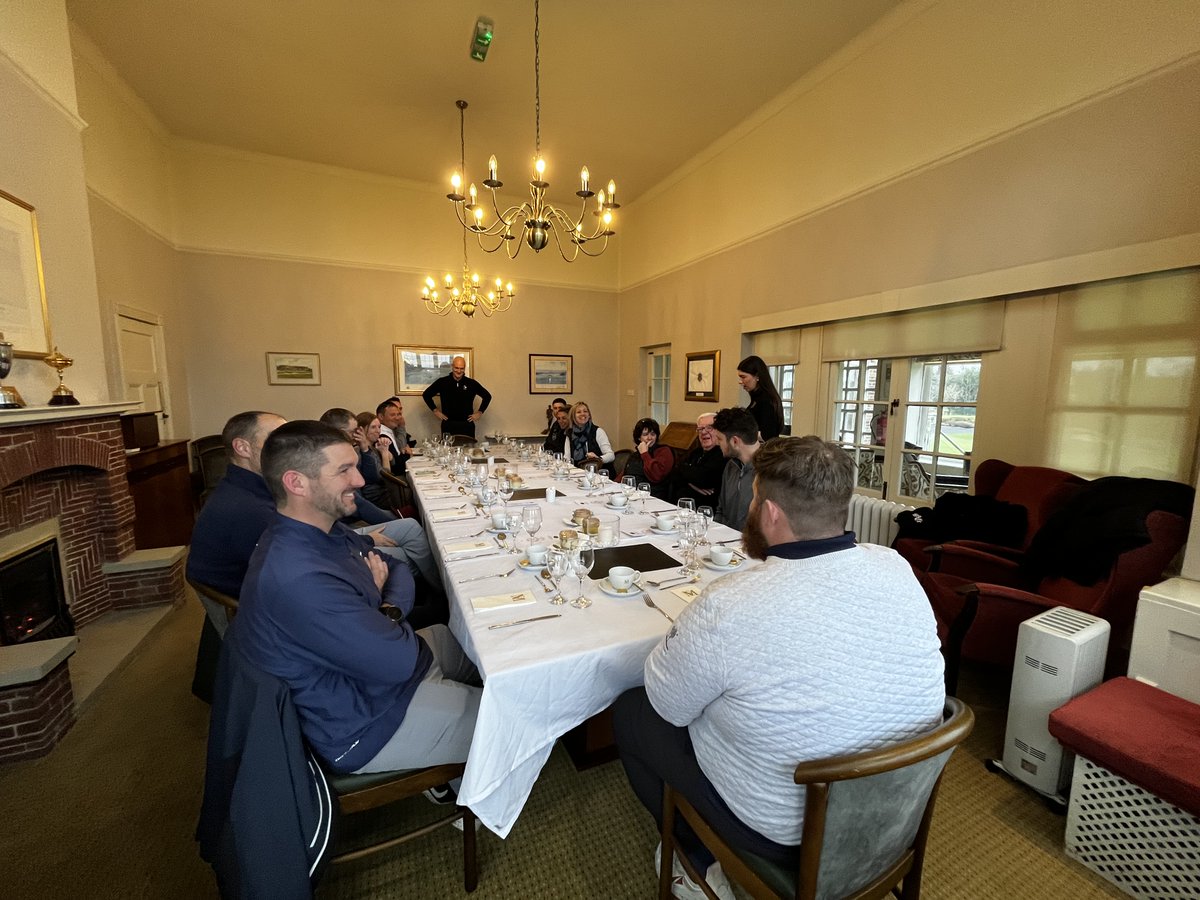BIGGALtd's tweet photo. We had the pleasure of meeting the very first @GCSAA Links to Success Delegation on their first stop at @moortowngc for a proper Yorkshire Sunday Lunch and tour of the home of the very first Ryder Cup on European Soil all planned and delivered by @BernhardCompany & @BernhardAcademy
We also had the pleasure to personally welcome the delegates to their BIGGA membership.
We can't wait to follow their journey in and around Harrogate during #BTME2025.
Obviously, we couldn't pop to Moortown without going to the Maintenance Facility and seeing the Continue to Learn Class on there today.
#golf #education #USA #UK
