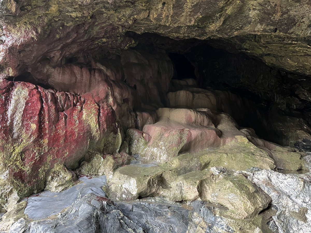 EvocativeCorn's tweet image. All’s well at Holywell Bay.