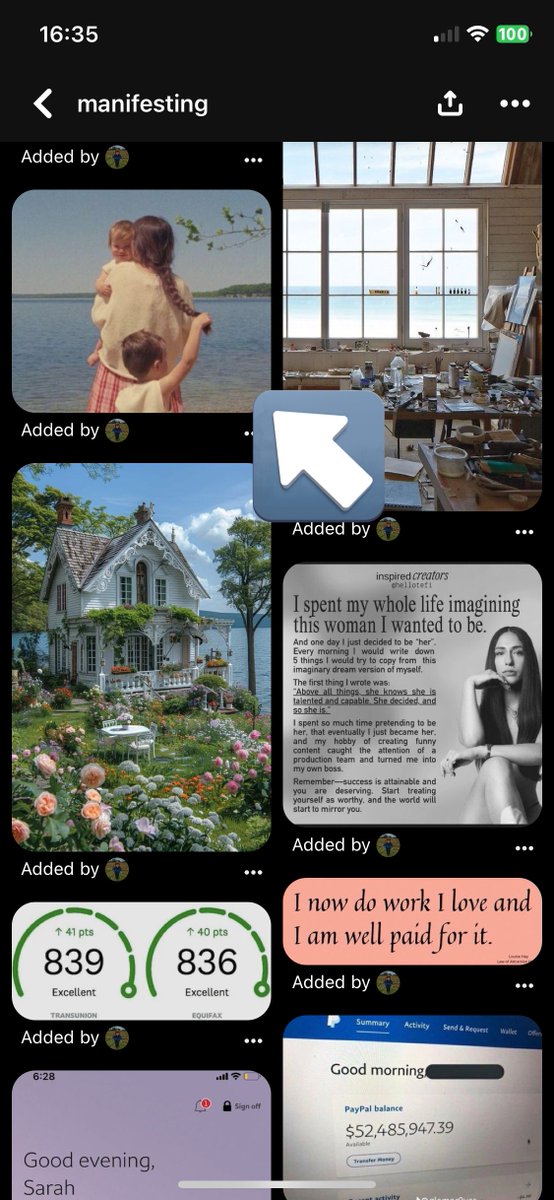 scootercaca's tweet photo. @regeneratedcell @justvioIet @hateravenue @acackiak might be looking into it too much but she’s also pinned stuff in her “manifesting” folder that look like A and her kids, how long has she been planning to live with them? like yeah she could just want a family but 6 days ago?? and her being ginger but these all brown/blonde 🤔 https://t.co/FLFbue2zTk