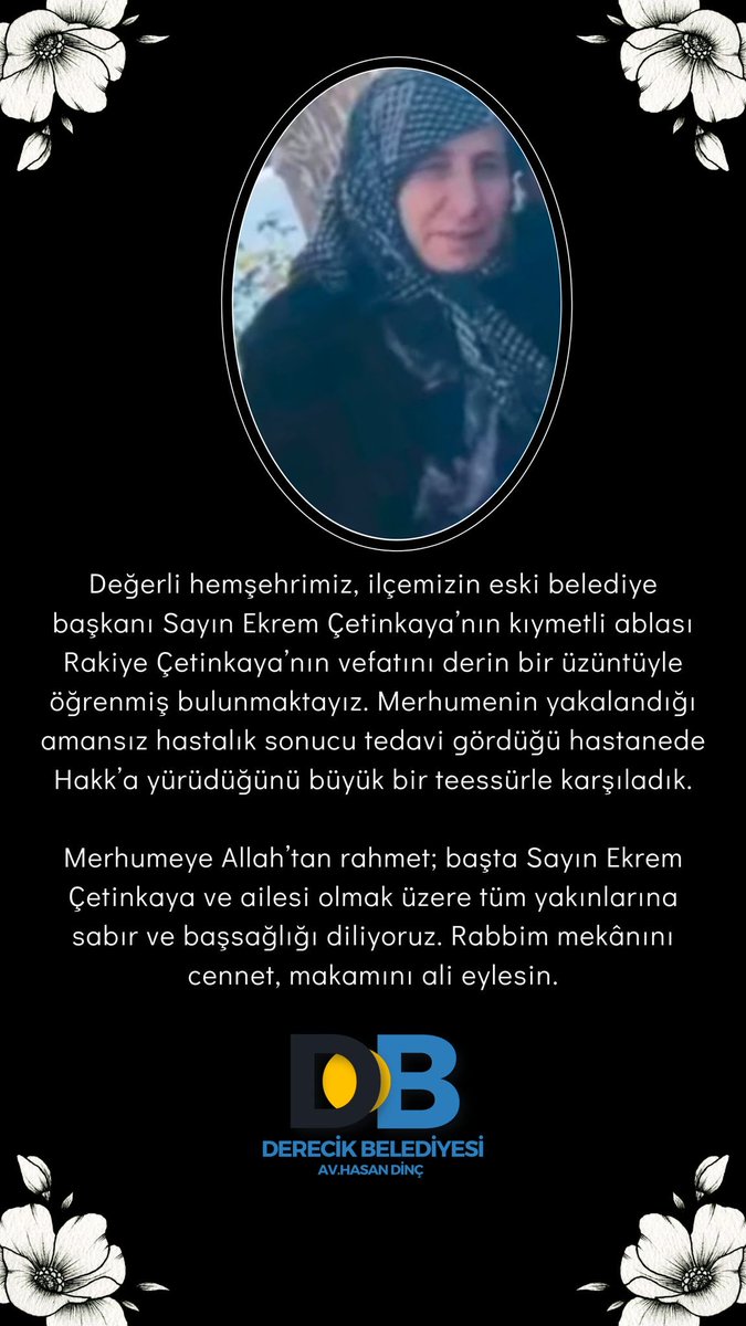 mekanı cennet olsun…