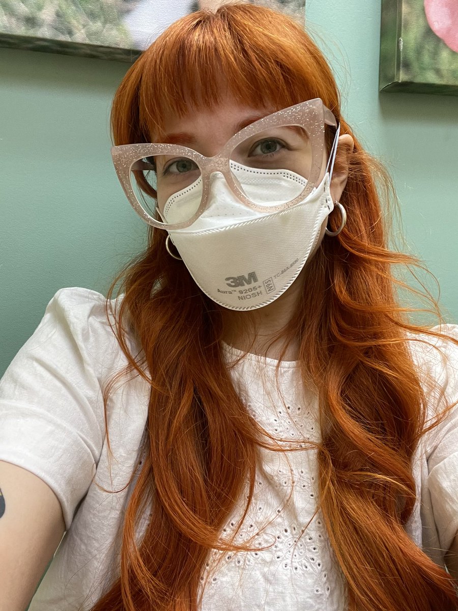 fluffypinkkits's tweet photo. Hi, it’s me, your favorite medical speech-language pathologist!
#IStillMask
#CleanAirEnthusiast
#CleanAirClub
#CovidConsciousBaddie 💅 https://t.co/YI5vlXvbfD